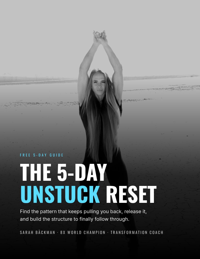 The 5-Day Unstuck Reset cover